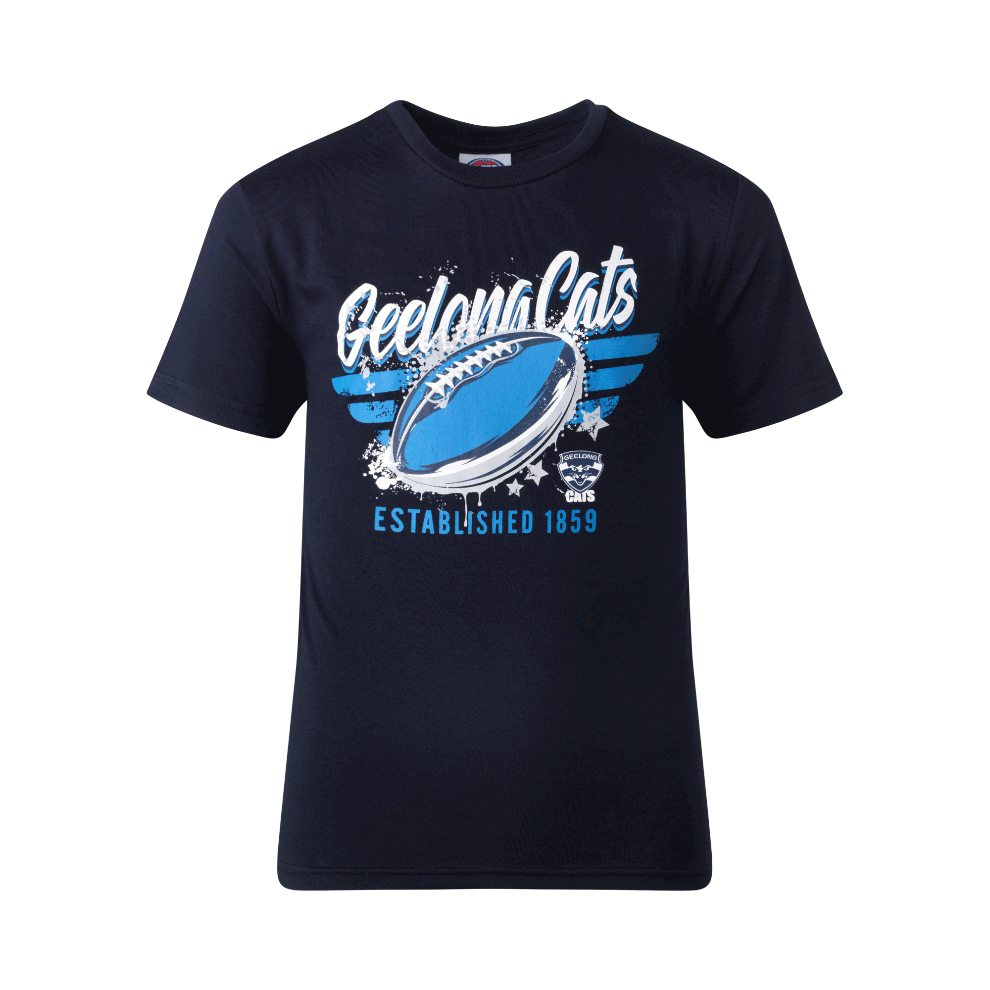 Geelong Cats Printed Youth Tee