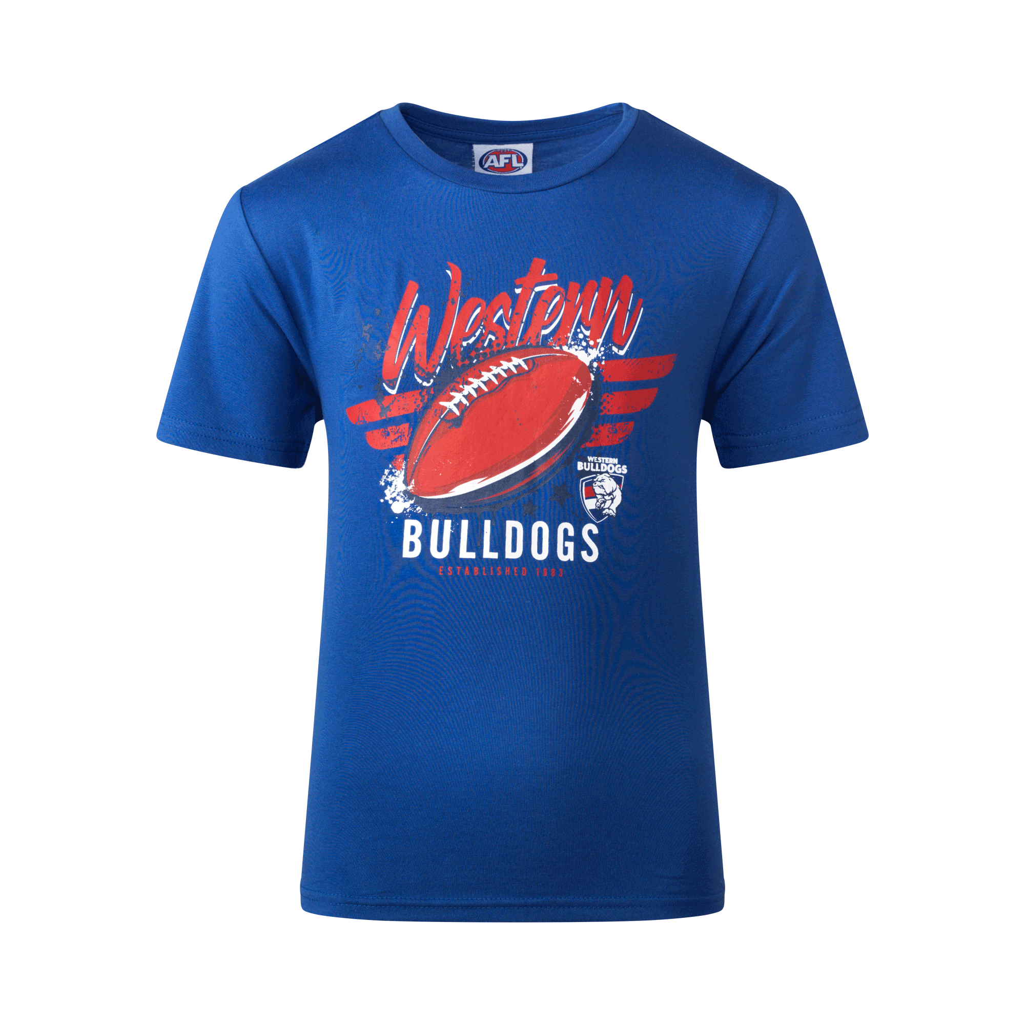 Western Bulldogs Printed Youth Tee