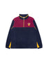 Brisbane Lions 1/4 Zip Polar Fleece Jumper