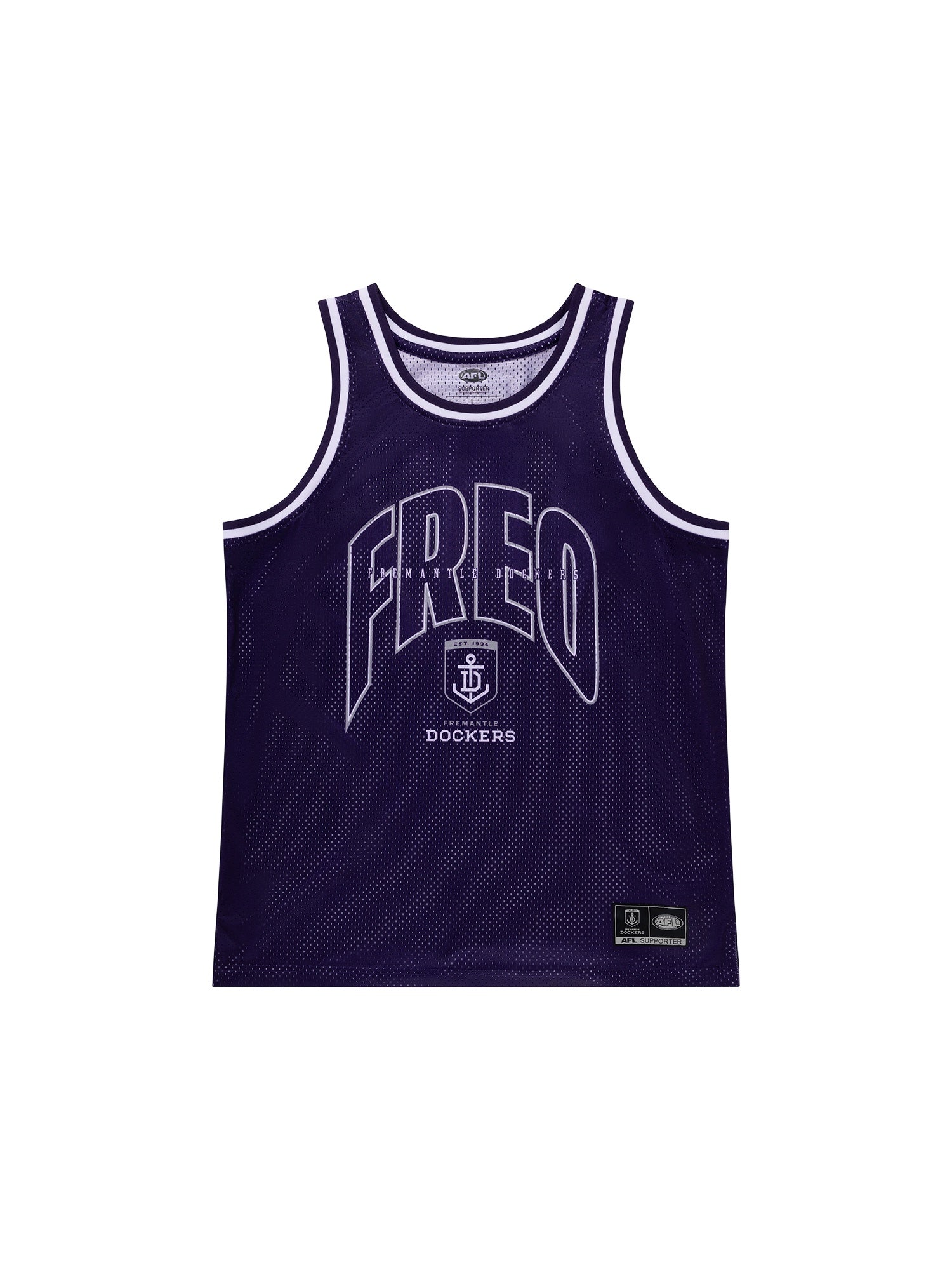 Fremantle Dockers Basketball Singlet