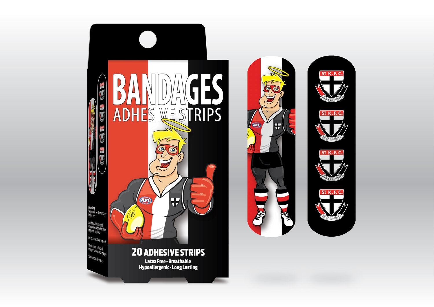 St Kilda Saints  Mascot Adhesive Strips