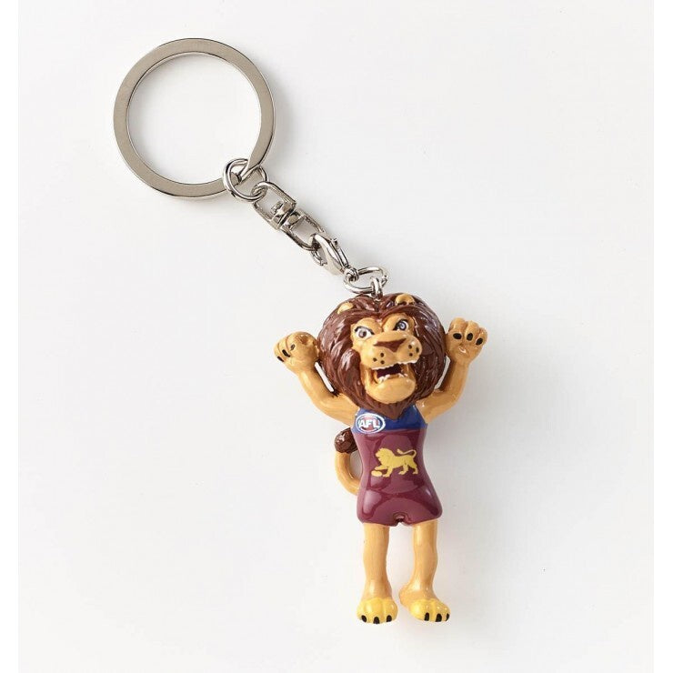 Brisbane Lions Mascot Keyring