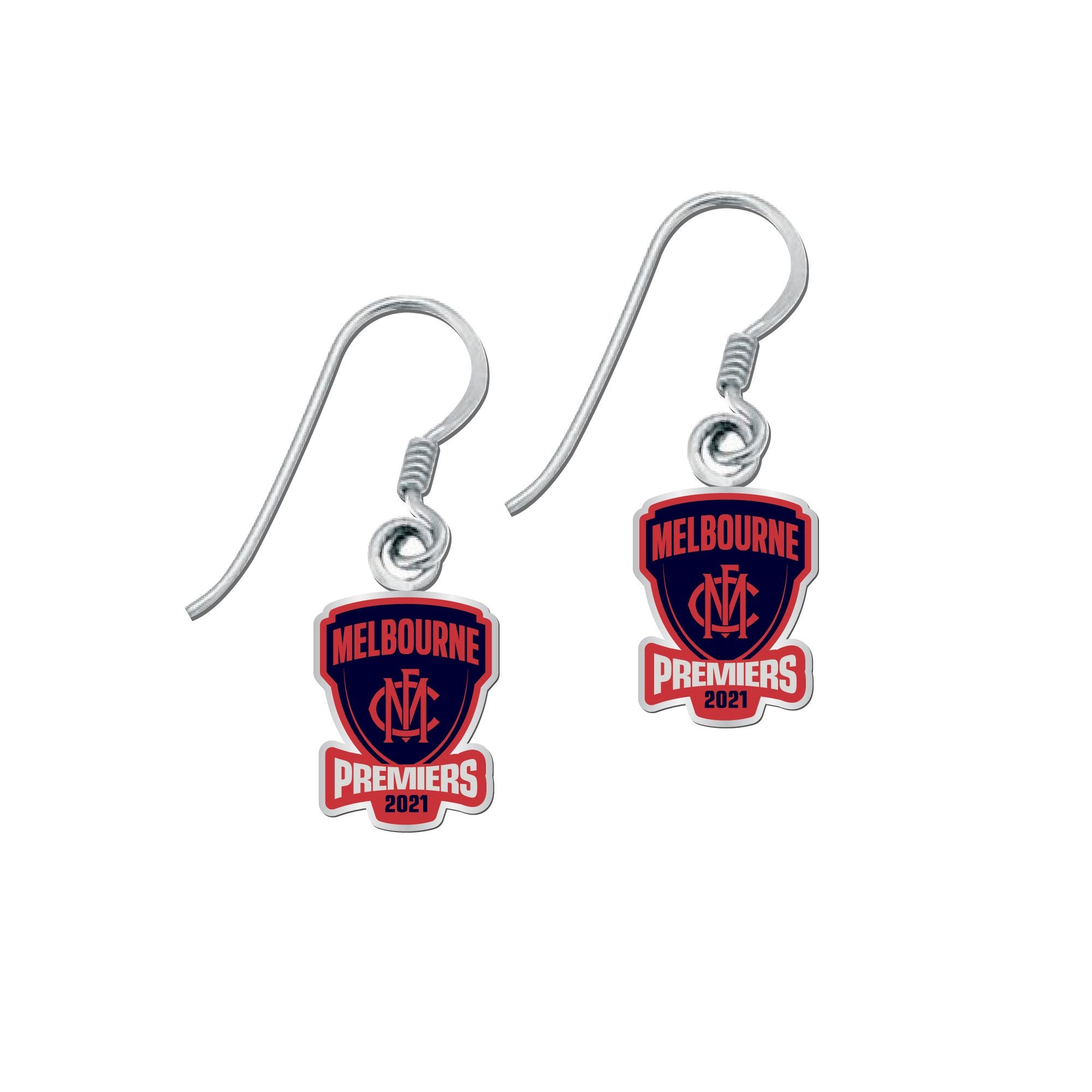 Melbourne Demons 2021 Premiers Earrings