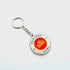 Gold Coast Suns Round Keyring