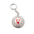 Sydney Swans Round Keyring