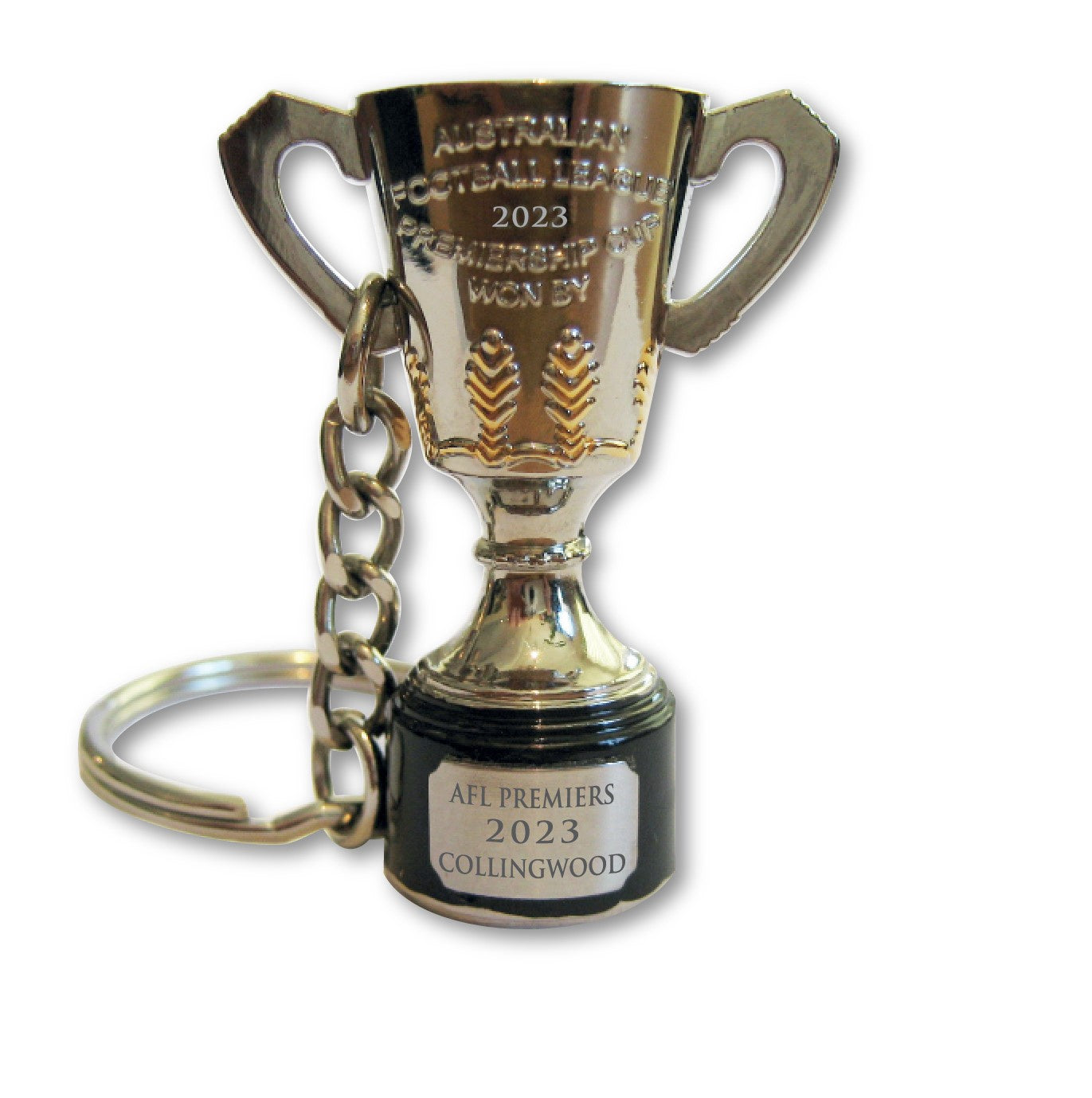 Collingwood Magpies 2023 Premiership Cup Keyring