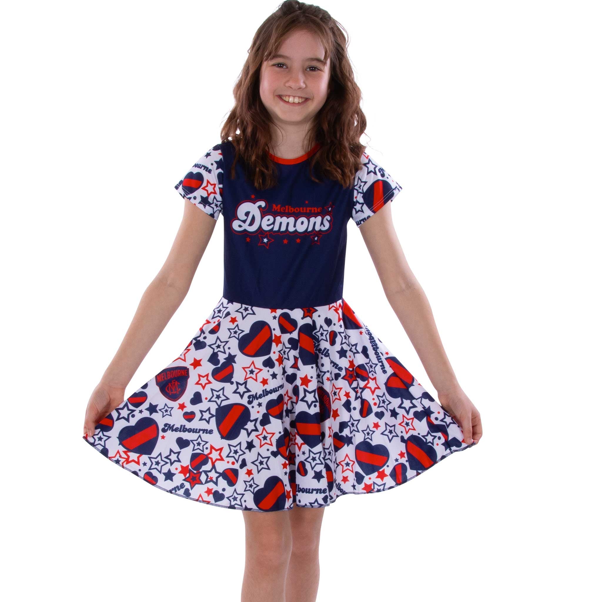 Melbourne Demons Youth Heartbreaker Dress