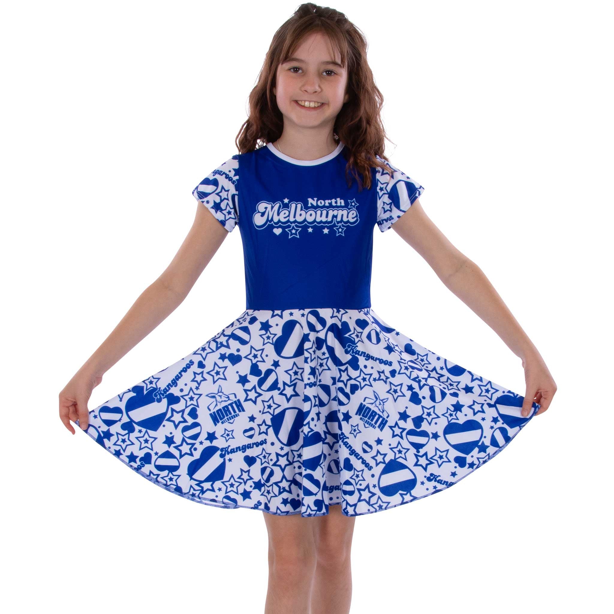 North Melbourne Kangaroos Youth Heartbreaker Dress
