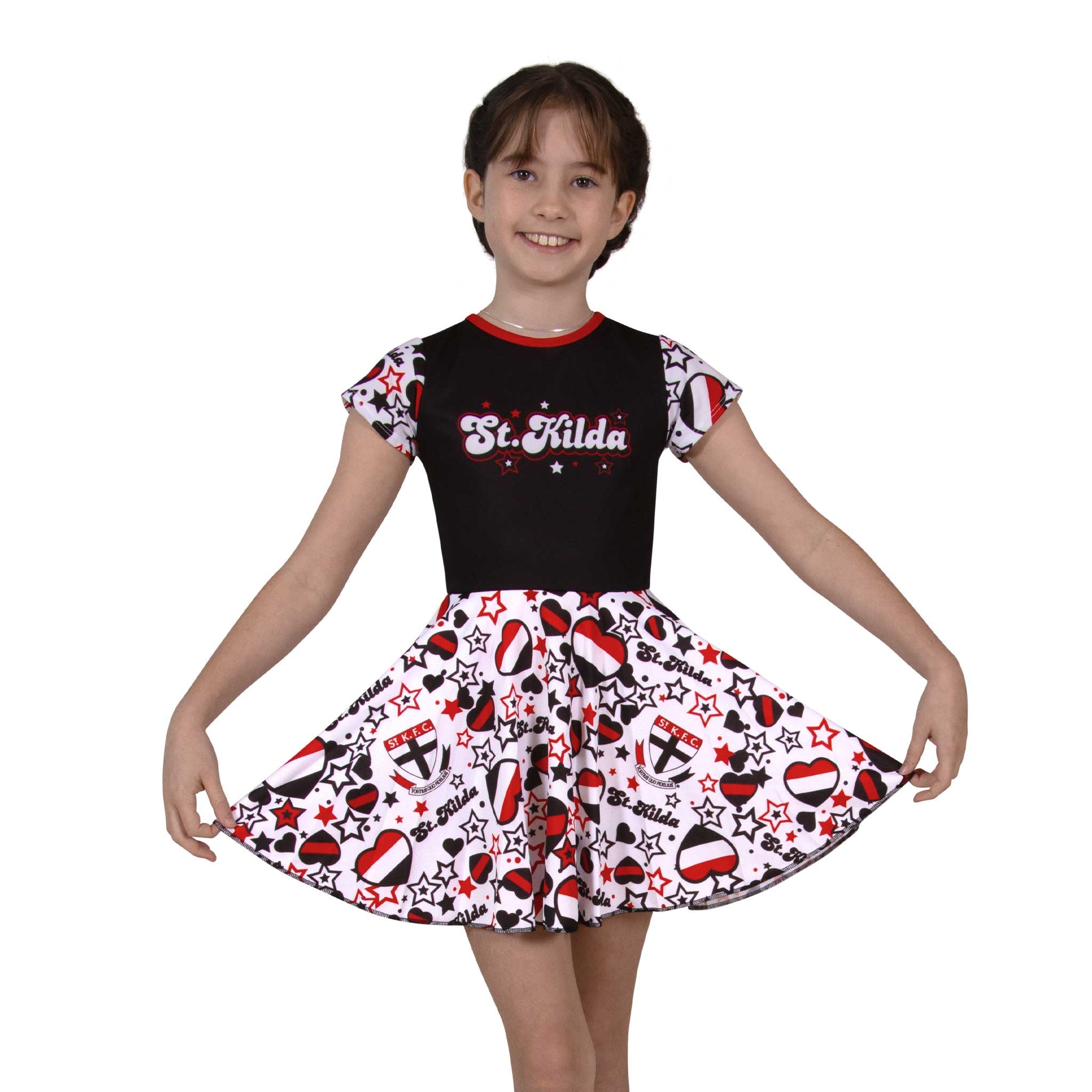 St Kilda Saints Youth Heartbreaker Dress