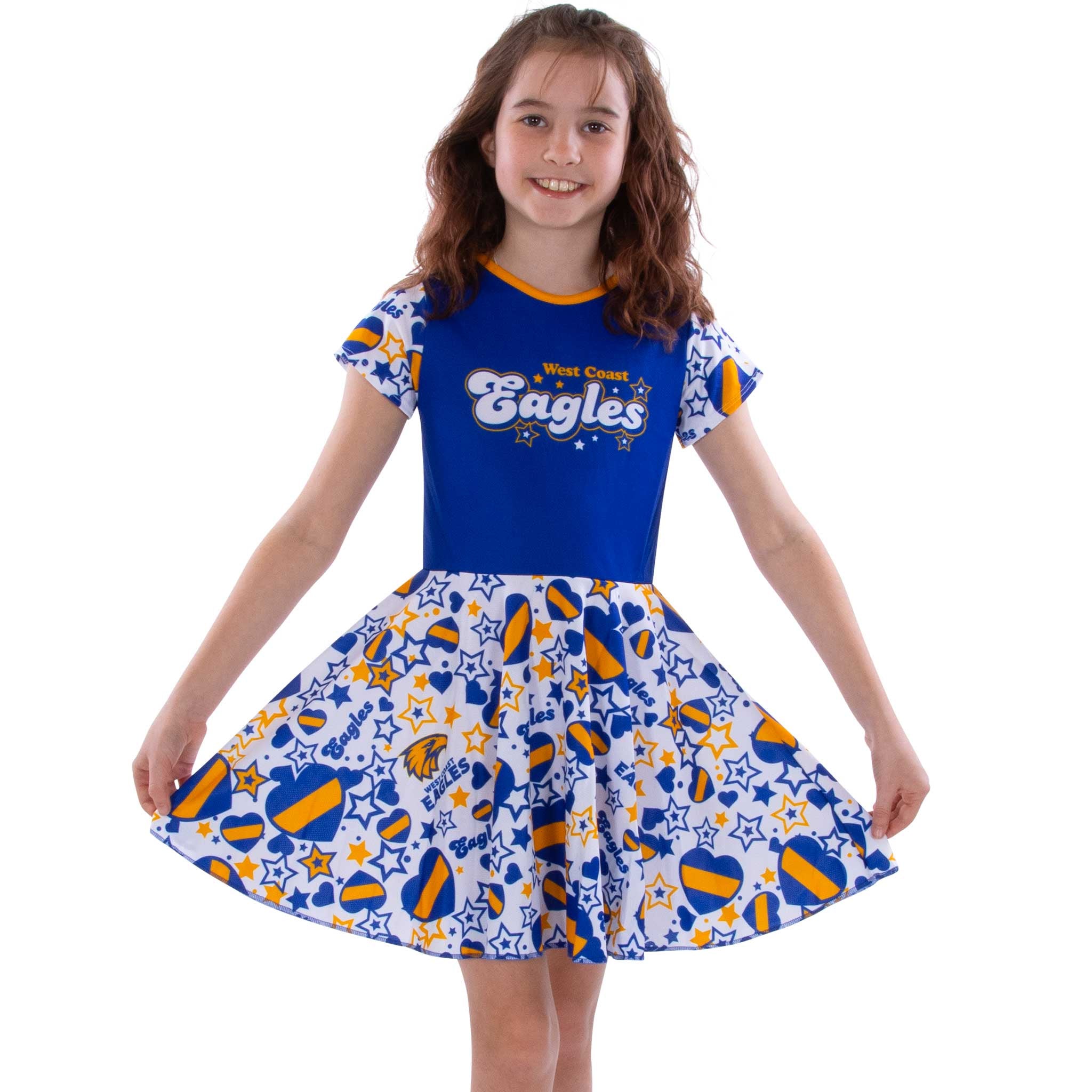 West Coast Eagles Youth Heartbreaker Dress