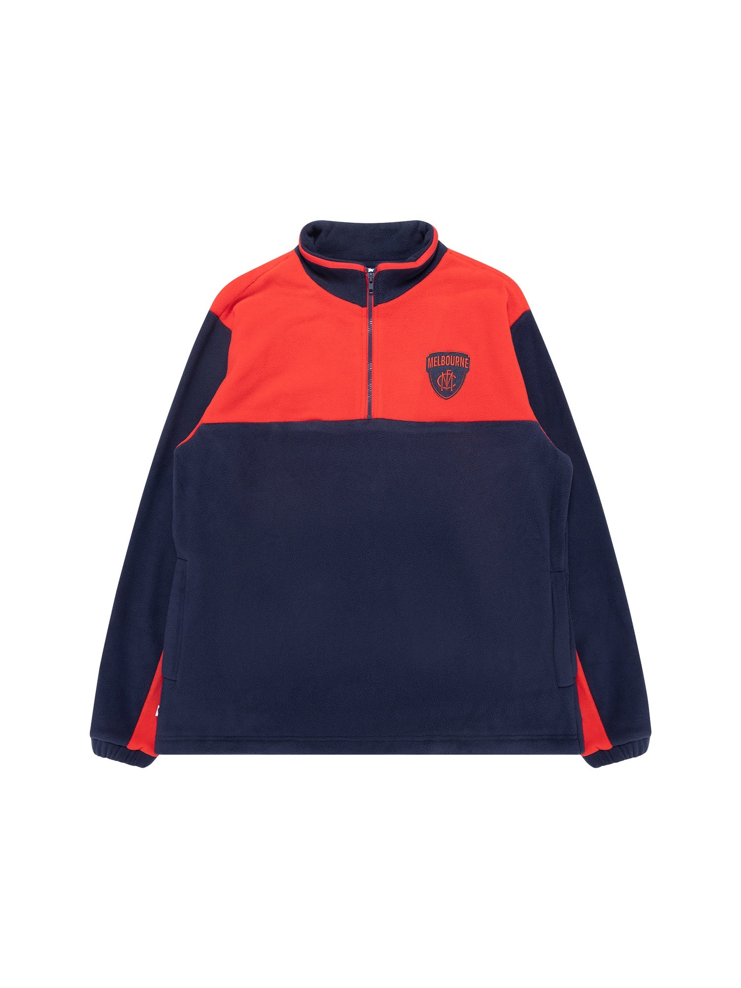 Melbourne Demons 1/4 Zip Polar Fleece Jumper