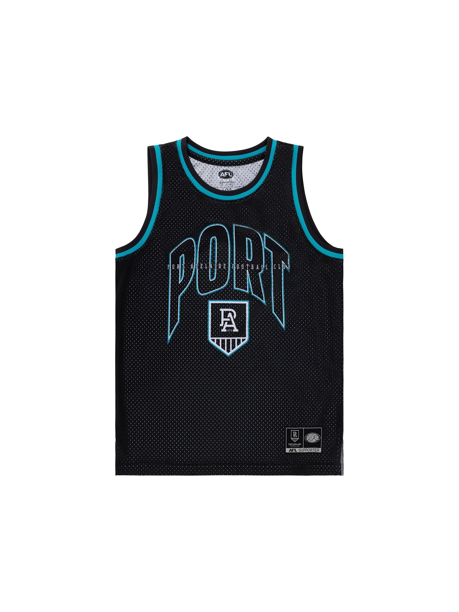 Port Adelaide Power Youth Basketball Singlet