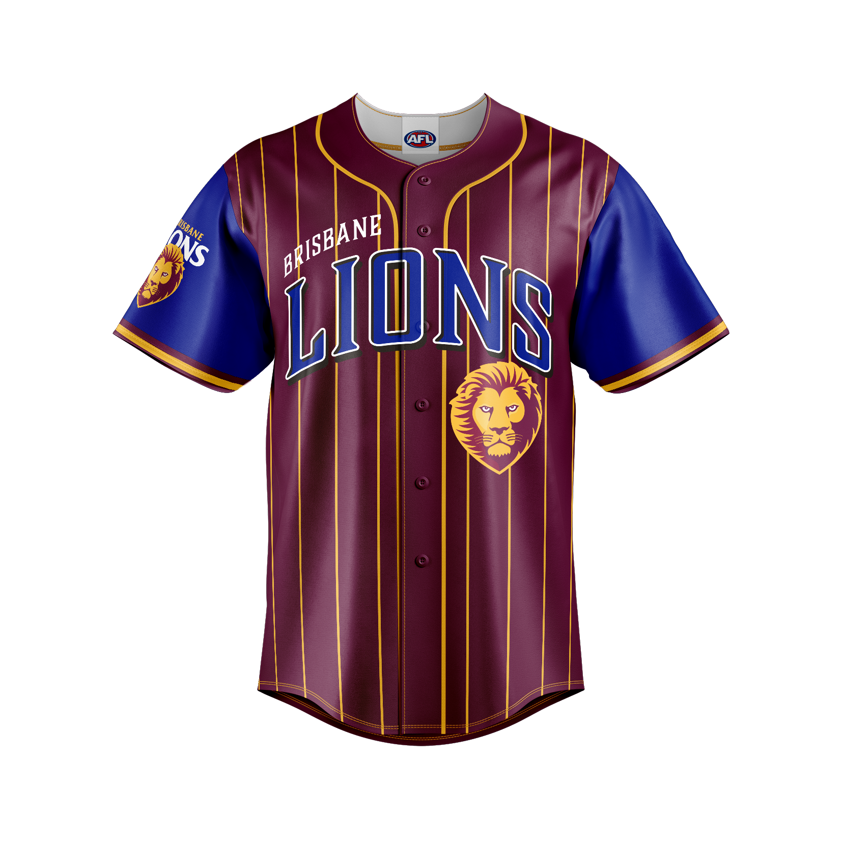 Brisbane Lions "Slugger" Baseball Shirt