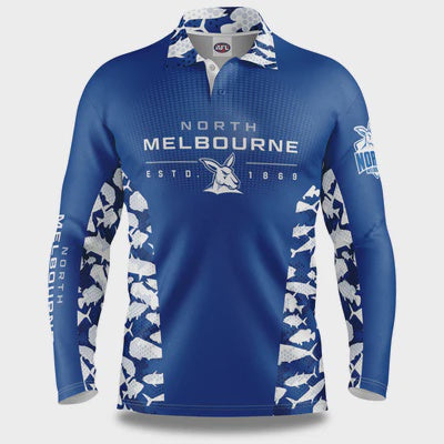 North Melbourne Kangaroos  "Reef Runner" Fishing Shirt