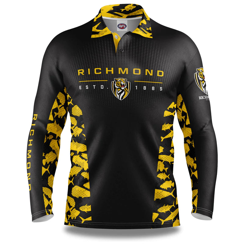 Richmond Tigers  "Reef Runner" Fishing Shirt