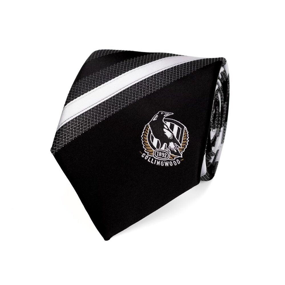 Collingwood Magpies Club Tie