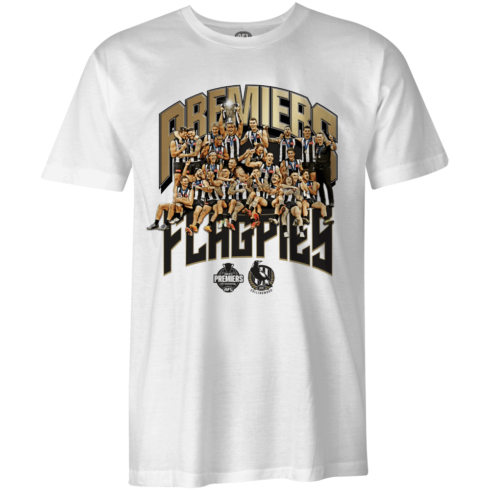 Collingwood Magpies 2023 Premiers Celebration Tee
