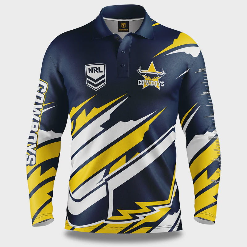 North Queensland Cowboys " Ignition" Fishing Shirt