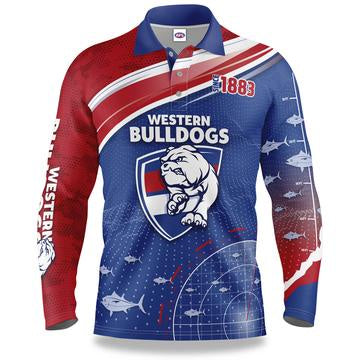 Western Bulldogs Fishing Shirt - Fish Finder