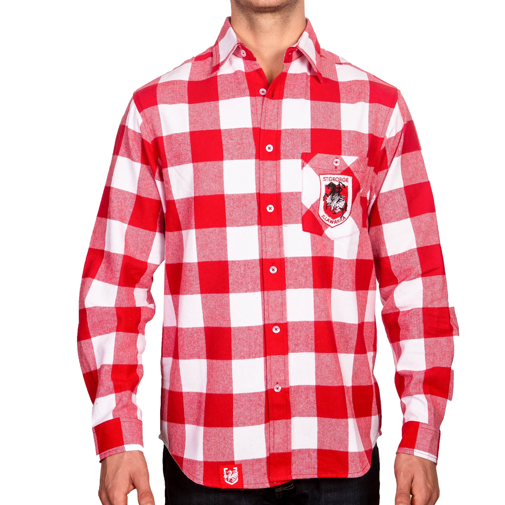 St George Illawarra Dragons Lumberjack Flannel Shirt