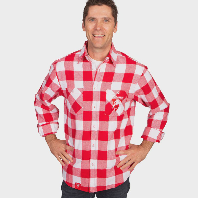 Sydney  Swans Flannel Shirt