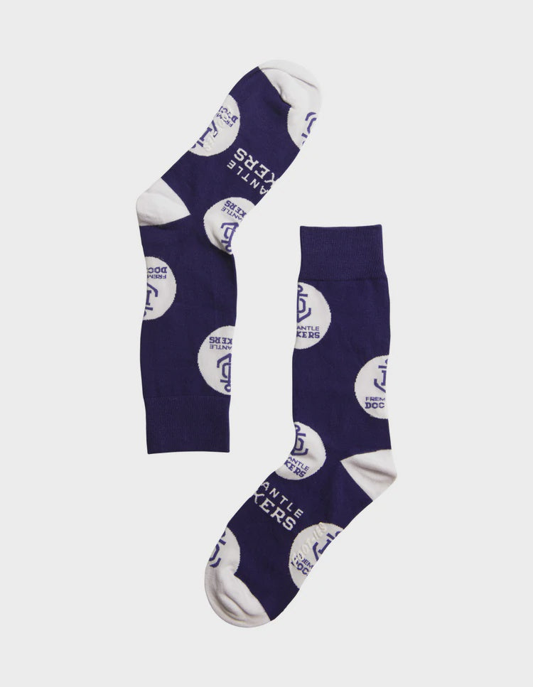 Fremantle Dockers Logo Socks