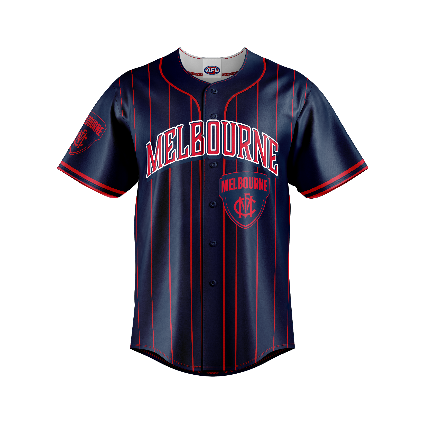 Melbourne Demons "Slugger" Baseball Shirt