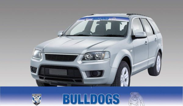 Canterbury Bulldogs Sun Visor Sticker Decal