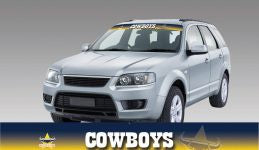 North Queensland Cowboys  Sun Visor Sticker Decal