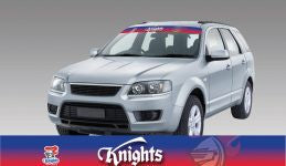 Newcastle Knights Sun Visor Sticker Decal