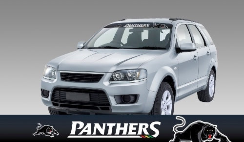 Penrith Panthers Sun Visor Sticker Decal