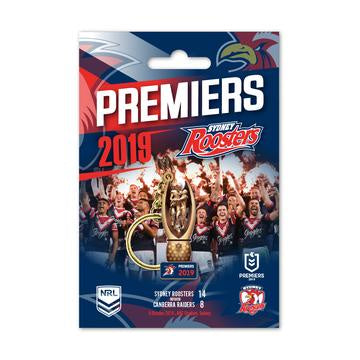 Sydney Roosters 2019 Premiers Trophy Keyring