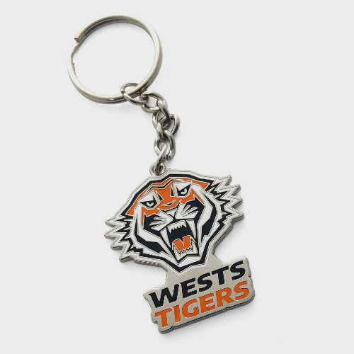 West Tigers Logo Keyring