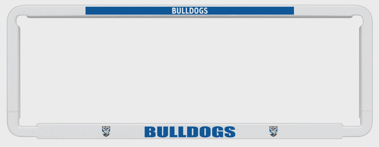 Canterbury Bulldogs License Plate Surround - Frame