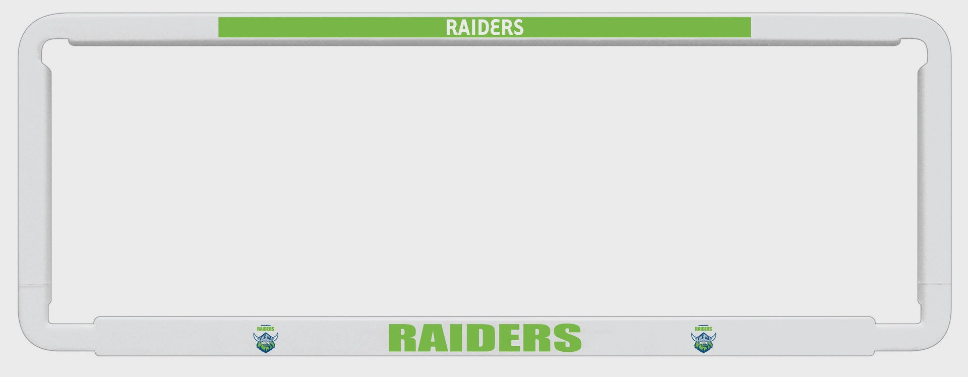 Canberra Raiders License Plate Surround - Frame