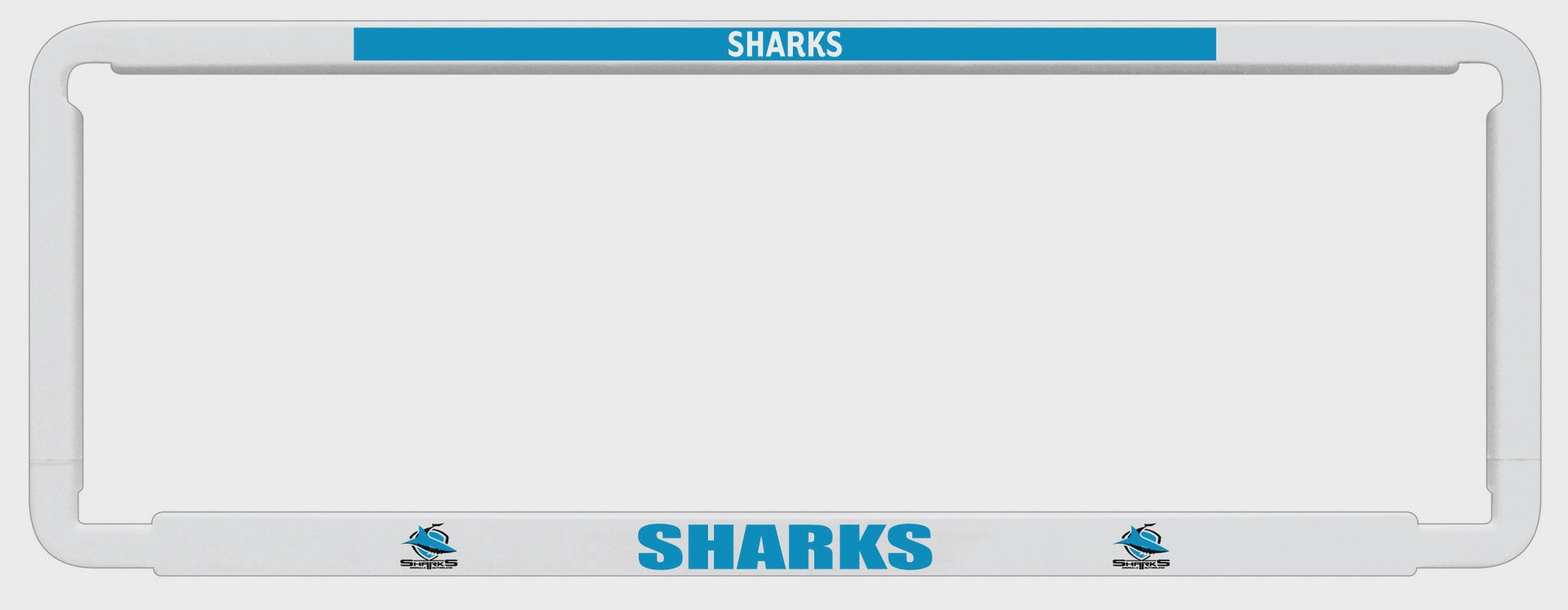 Cronulla Sharks License Plate Surround - Frame