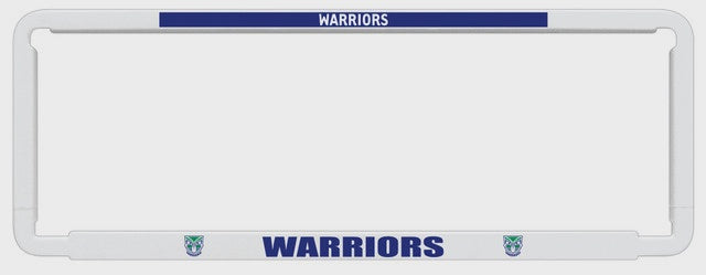 New Zealand Warriors License Plate Surround - Frame