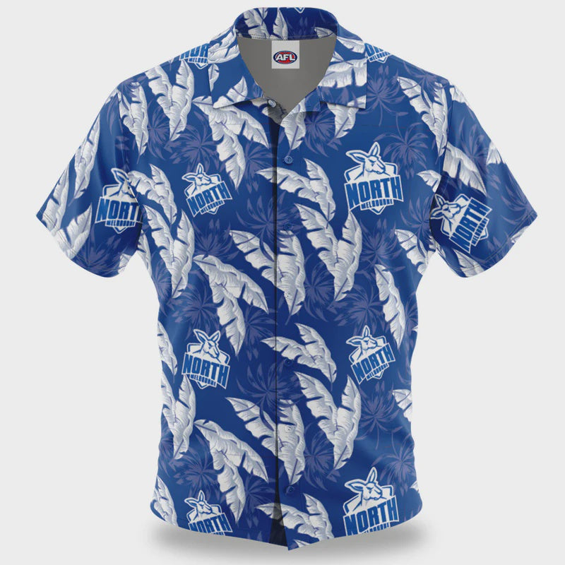 North Melbourne Kangaroos Paradise Hawaiian Shirt