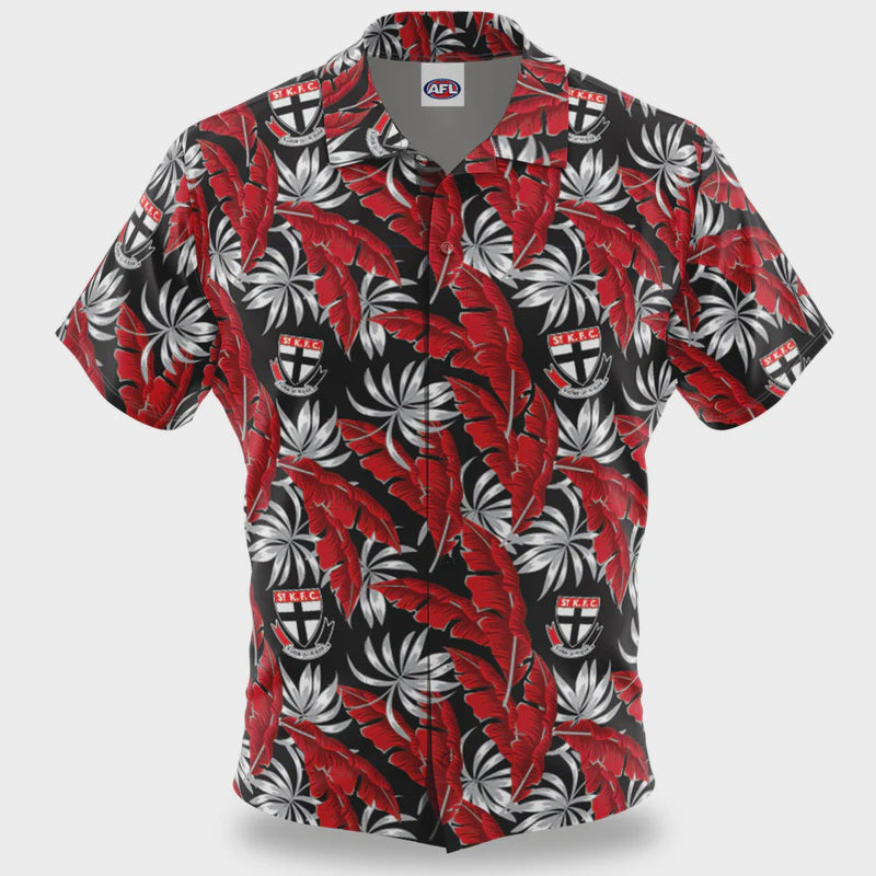 St Kilda Saints Paradise Hawaiian Shirt