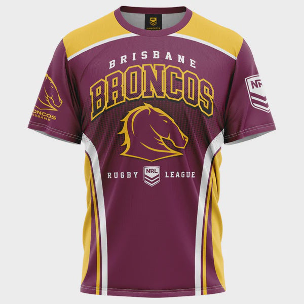 Brisbane Broncos Kids Sideline Tee