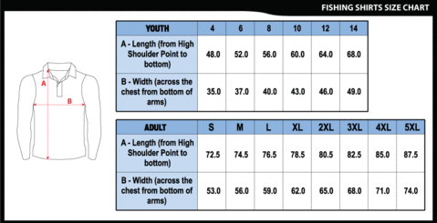 West Coast Eagles Youth Fishing Shirt