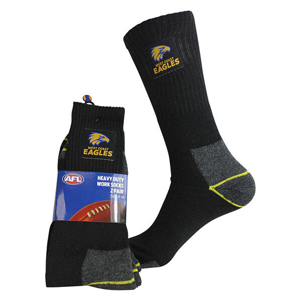 West Coast Eagles Work Socks