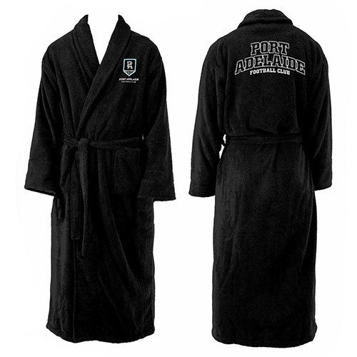 Port Adelaide Power Adult Bathrobe - Dressing Gown