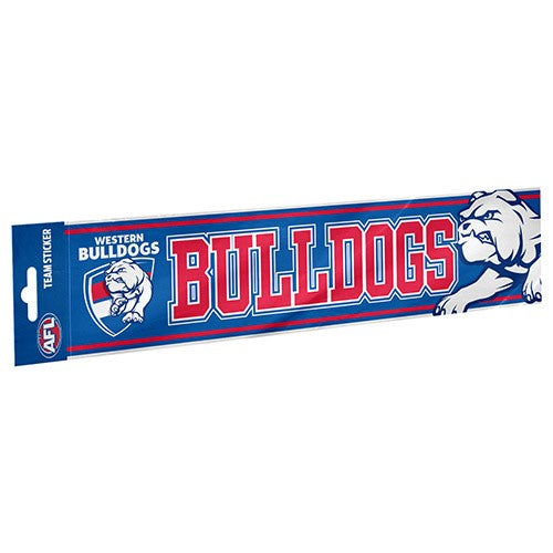 Western Bulldogs Bumper Sticker