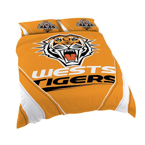 West Tigers Queensize Doona Cover
