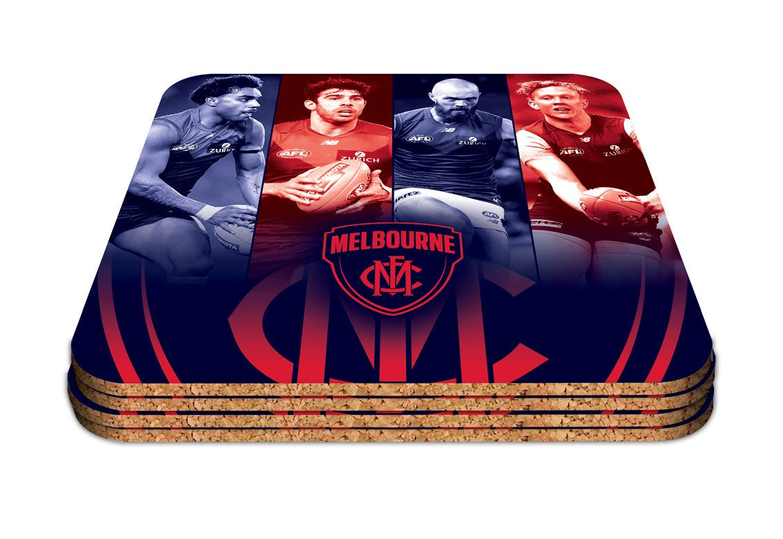 Melbourne Demons Player Coaster Set