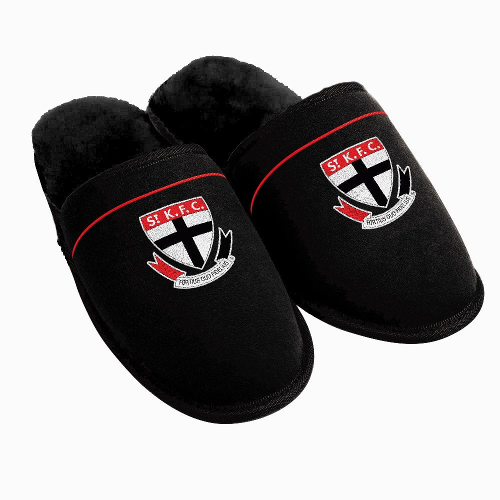 St Kilda Saints Adult Slippers