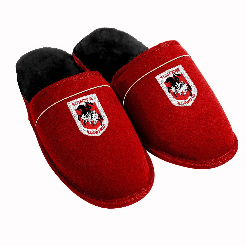 St George Illawarra Dragons Adult Slippers