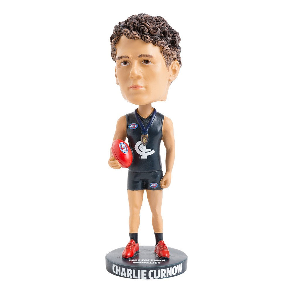 Carlton Blues Bobblehead - Charlie Curnow 2022 Coleman