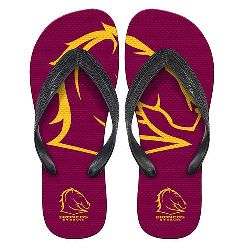 Brisbane Broncos Thongs - Flip Flops